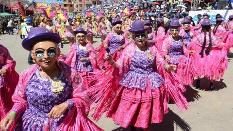 La tragedia no detuvo la celebración el pasado sábado en Bolivia.