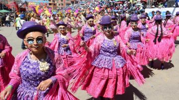 La tragedia no detuvo la celebración el pasado sábado en Bolivia.