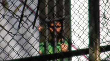 El partido de Leopoldo López distribuyó las primeras imágenes en las que se ve a su líder detrás de los barrotes de su celda en la cárcel de Ramo Verde.