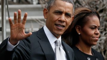 Barack y Michelle Obama tras la noche de "soul".
