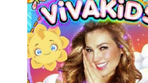 El disco 'Viva Kids' de Thalía contiene 11 canciones infantiles.