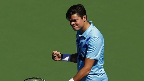 El canadiense Milos Raonic.