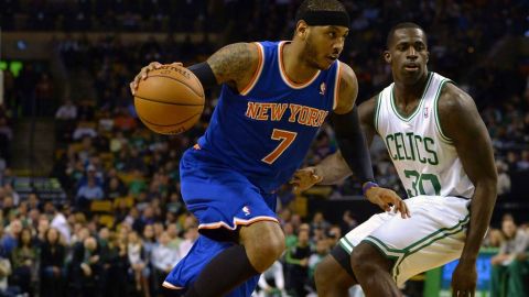 'Melo' volvió a echarse a los Knicks al hombro.