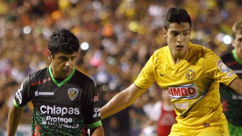 Jaguares contra América en duelo de la jornada 11 del Clausura 2014.