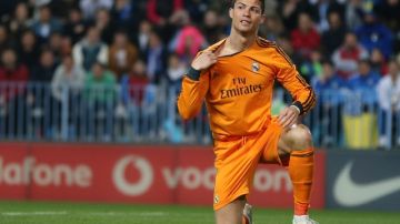 Cristiano Ronaldo marcó un tanto, que fue suficiente para que el Madrid derrote al Malaga ayer.