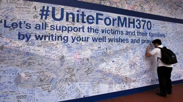 Miles de personas han dejado sus mensajes de esperanza para los pasajeros del vuelo MH370 y sus familiares.
