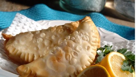 Empanadas de salmón.