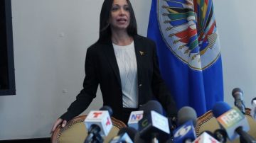 La lider opositora Maria Corina Machado  sostuvo que, en Venezuela, se ha alterado dramáticamente el orden democrático.