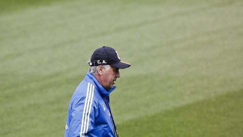 El técnico del Real Madrid, Carlo Ancelotti