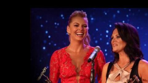 Marjorie y Érika se llevaron el premio especial por mejor cachetada.