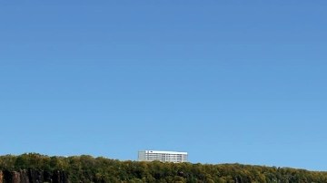 Los 'Palisades Cliffs' a lo largo del río Hudson.