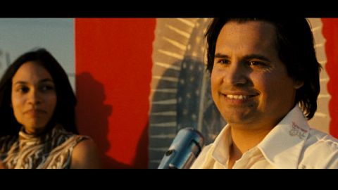 Michael Peña es César Chávez y Rosario Dawson, Dolores Huerta, en el filme de Diego Luna.