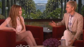 Lindsay Lohan reveló a Ellen DeGeneres que no está saliendo con nadie.