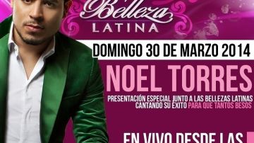 Noel Torres interpretará su sencillo "Para qué tantos besos" durante la gala.