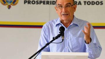 El jefe del equipo negociador del Gobierno,  Humberto de la Calle.