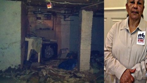 La dominicana Teresa Surillo, de 69 años, lamentó no haber podido rehacer su casa.