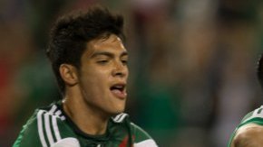 Los jugadores de la selección mexicana celebran el gol del empate contra Estados Unidos