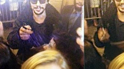 Lucy Clode grabó un video de Franco tras su obra Of Mice and Men en Broadway.