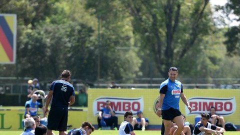 Los jugadores del América realizaron el último entrenamiento previo al duelo contra Cruz Azul