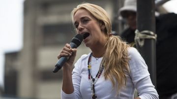 Lilian Tintori, esposa de Leopoldo López, aseguró que "la lucha no va a parar” en Venezuela.