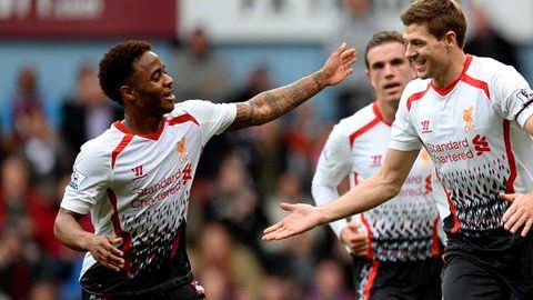 Steven Gerrard (8) marcó en los minutos 44 y 71.