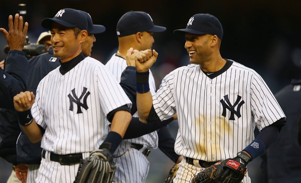 La alegría de Jeter y compañía.