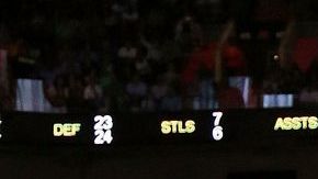 Gran partido en el American Airlines Arena.