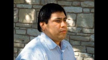 Ramiro Hernández Llanas a la espera de ser ejecutado.