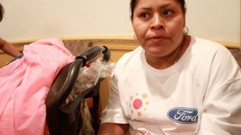María Rojas (37) decidió dejar de trabajar y dedicarse —desde hace seis años— a ser mamá a tiempo completo.