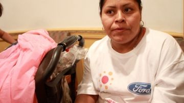María Rojas (37) decidió dejar de trabajar y dedicarse —desde hace seis  años— a ser mamá a tiempo completo.