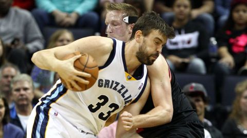 Marc Gasol jugó 45 minutos.
