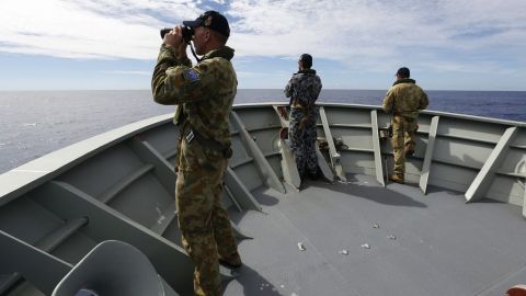 Se intensifica la búsqueda en el Oceáno Índico sur.