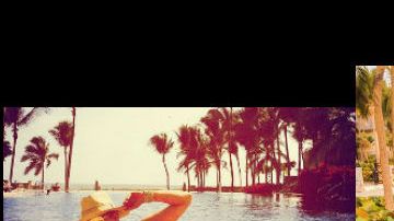 La cantante se encontraba en el puerto de Acapulco, porque tuvo un show en Técpan de Galeana, Guerrero.