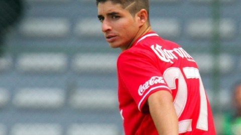 Isaac Brizuela, delantero de potencia de los Diablos Rojos.