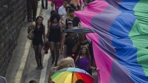 La comunidad LGTB aplaudió la decisión de los magistrados.