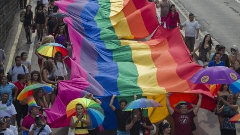 La comunidad LGTB aplaudió la decisión de los magistrados.