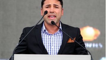 Óscar de la Hoya confía en la victoria de Maidana.