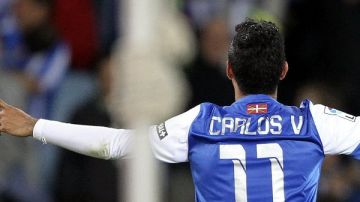 Carlos Vela consiguió el gol del triunfo para la Real Sociedad, al minuto 90