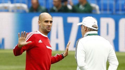 Guardiola espera mucha velocidad en el ataque rival.