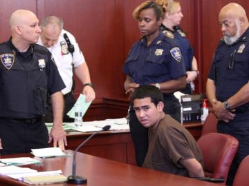 Franklin Reyes comparece  ante el juez como acusado por la muerte de la menor Ariel Russo, en hechos ocurridos el 4 de junio de 2013.