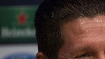 El timonel del Atlético de Madrid, Diego Pablo Simeone
