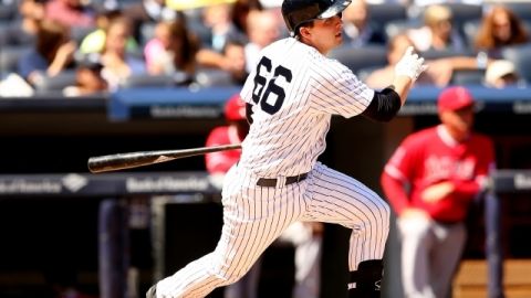 John Ryan Murphy fue ayer el líder ofensivo de los Yankees, que igualaron la serie con los Angels.
