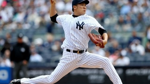 El lanzador nipon Masahito Tanaka volvió a cumplir una actuación destacada.
