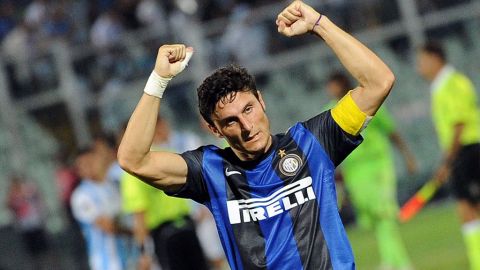 Javier Zanetti anunció su retiro de las canchas para el in de la temporada 2013-2014