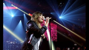 Lovato se presentó en algunas ciudades de Brasil, y continuará en Argentina, Chile y Ecuador, antes de pisar México.