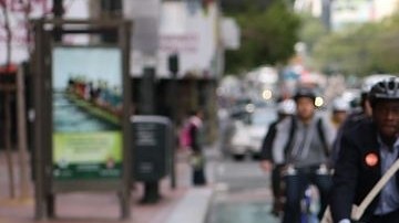 Ciclistas en Market Street  en San Francisco, California, una de las ciudades donde el uso de bicicletas para transportarse ha crecido más.