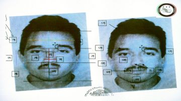 Imágenes del Mellado Cruz presentadas por la fiscalía federal.