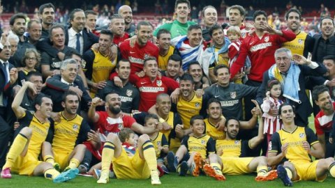 Atlético de Madrid se proclamó campeón de España