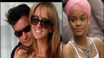 Rihanna se negó a conocer a la exactriz porno y prometida de Charlie Sheen.