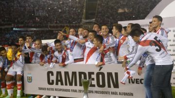 River Plate  logró el domingo su título 35 en la historia del torneo argentino, bajo la dirección de Ramón 'Pelado' Díaz.